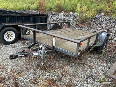 2011 Road Clipper 6x10 S/A Tagalong Equipment Trailer