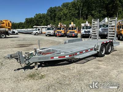 2016 Sauber 1580-ABT Galvanized T/A Tagalong Equipment Trailer