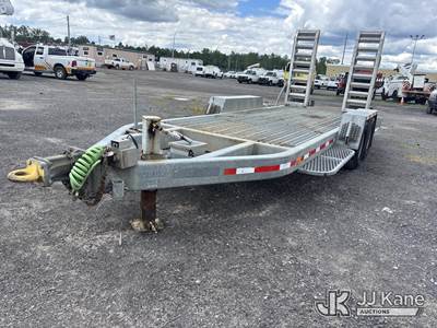 2017 Sauber 1580-ABT T/A Galvanized Tagalong Equipment Trailer