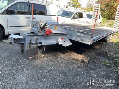 2017 Sauber 1580-BT Galvanized T/A Tagalong Equipment Trailer