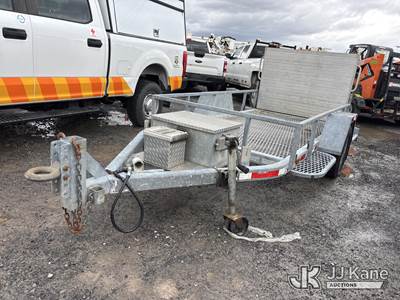 2014 Sauber 1580-GP S/A Galvanized Utility Trailer