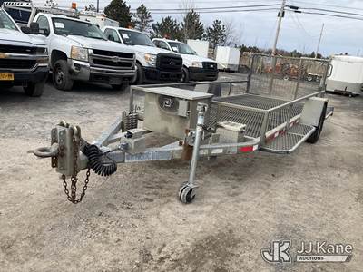 2011 Sauber 1580-GP S/A Galvanized Utility Trailer