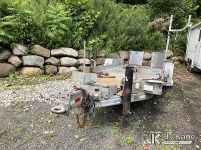 2016 Sauber 1580-TBA T/A Galvanized Tagalong Equipment Trailer