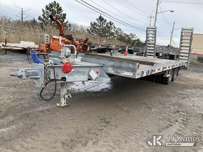 2017 Sauber 1580BT 15-Ton T/A Tagalong Equipment Trailer