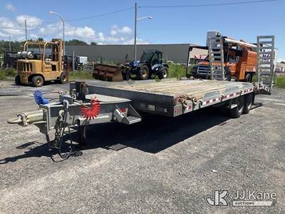 2017 Sauber 1580BT T/A Galvanized Tagalong Equipment Trailer