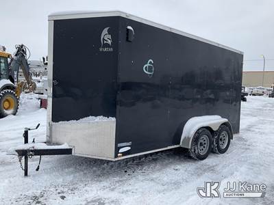 2023 Spartan SPX7x14TA T/A Enclosed Cargo Trailer