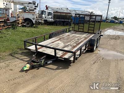 2016 Sure-Trac 16ft Open trailer T/A Tagalong Equipment Trailer
