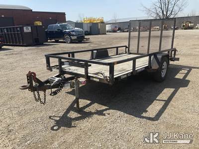 2017 Sure-Trac Ball Type Pull 12-ft 1-Axle Utility Trailer