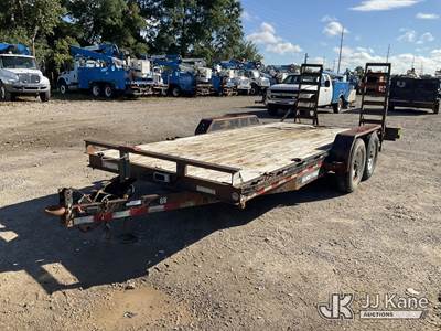 2018 SURE-TRAC ST811 T/A Tagalong Flatbed Trailer