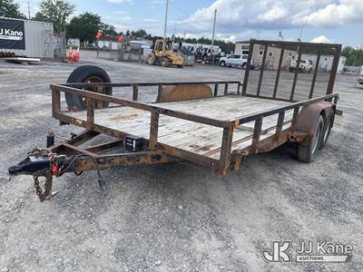 2016 Sure-Trac ST8216TAT-B-070 T/A Tagalong Equipment Trailer