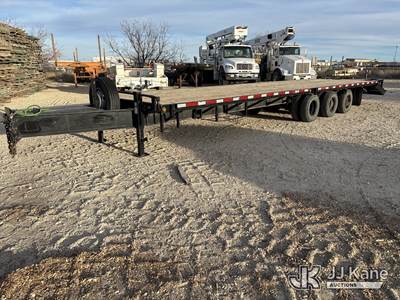 2016 SWS 7-ton Tri-Axle Tagalong Equipment Trailer
