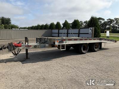 2014 Talbert T/A Aluminum Tagalong Equipment Trailer