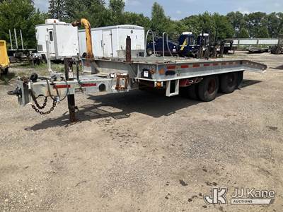 2008 Talbert TT-12 T/A Tagalong Equipment Trailer