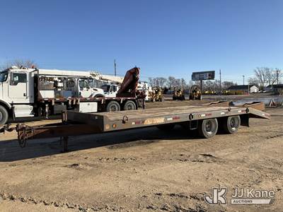 2000 Monroe Towmaster T/A Tagalong Equipment Trailer