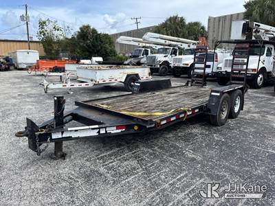 2017 Monroe Towmaster 8-6D T/A Tagalong Equipment Trailer