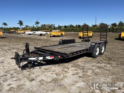 2016 Towmaster B-6D T/A Tagalong Equipment Trailer