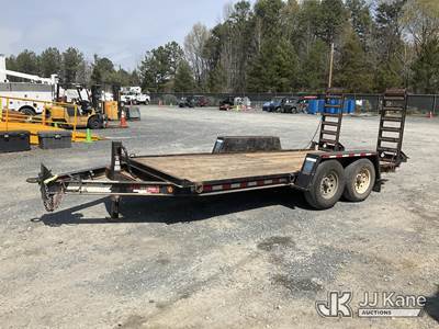 2017 Towmaster B-6D T/A Tagalong Equipment Trailer