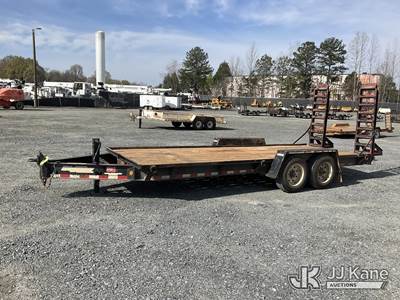 2016 Towmaster B-8D T/A Tagalong Equipment Trailer