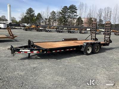 2017 Towmaster B-8D T/A Tagalong Equipment Trailer