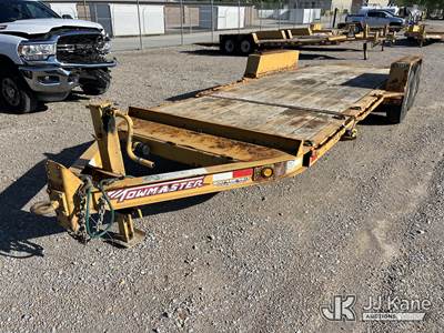 2020 Monroe Towmaster T-12DT T/A Tilt Deck Tagalong Equipment Trailer