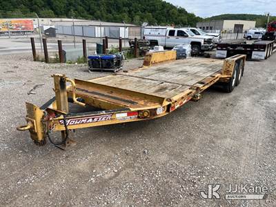 2020 Monroe Towmaster T-12DT T/A Tilt Deck Tagalong Equipment Trailer