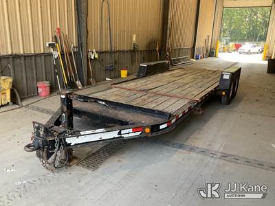 2016 Monroe Towmaster T-12DT T/A Tilt Deck Tagalong Equipment Trailer