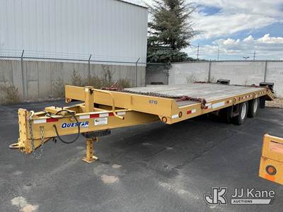 2011 Monroe Towmaster T-20 T/A Tagalong Equipment Trailer