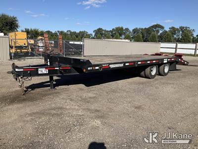 2008 Monroe Towmaster T-20 T/A Tagalong Equipment Trailer