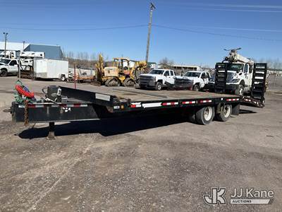 2010 Towmaster T-40 T/A Tagalong Equipment Trailer