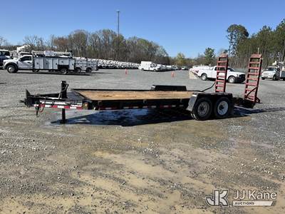 2017 Towmaster T14D T/A Tagalong Equipment Trailer