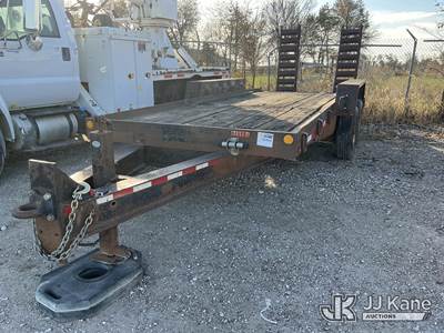 1997 Towmaster T20 T/A Tagalong Equipment Trailer