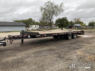 2012 Towmaster T30 T/A Tagalong Equipment Trailer