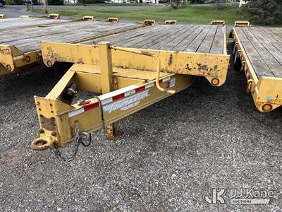 2018 Monroe Towmaster TC-16 T/A Tagalong Equipment Trailer