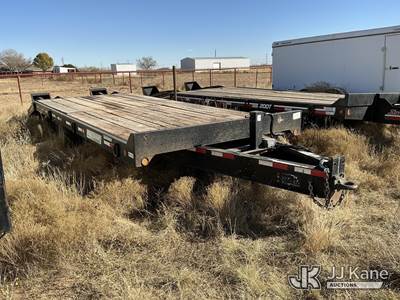 2007 Monroe Towmaster Unknown T/A Tagalong Flatbed Trailer