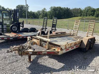 1988 Trail King T/A Tagalong Equipment Trailer