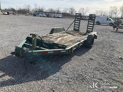 2006 Trail-King TK12U T/A Tagalong Equipment Trailer