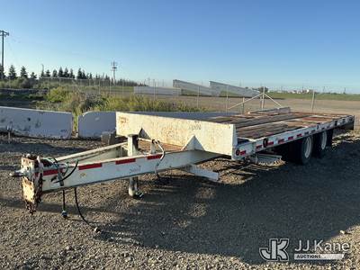 2000 Trail King TK40LP T/A Tagalong Equipment Trailer