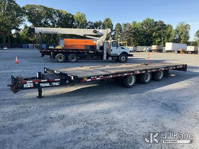 2016 Trail King TKT50LR Tilt-top Tagalong Equipment Trailer