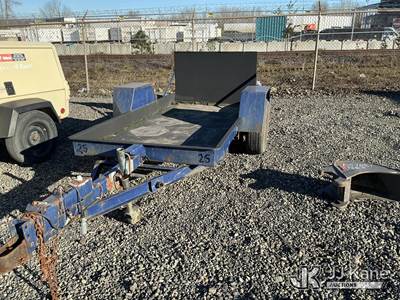1999 Trailer Tilt-top Tagalong Equipment Trailer