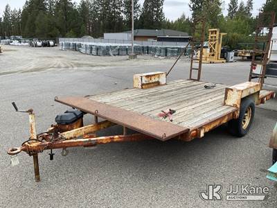 1988 Unknown S/A Tagalong Flatbed Trailer