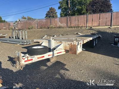 1996 Wilray Pull T/A Tagalong Equipment Trailer