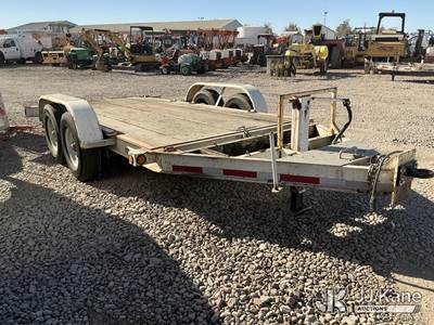 2017 Zieman 1170E T/A Tilt Deck Tagalong Equipment Trailer