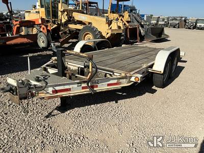 2017 Zieman 1170E T/A Tilt Deck Tagalong Equipment Trailer