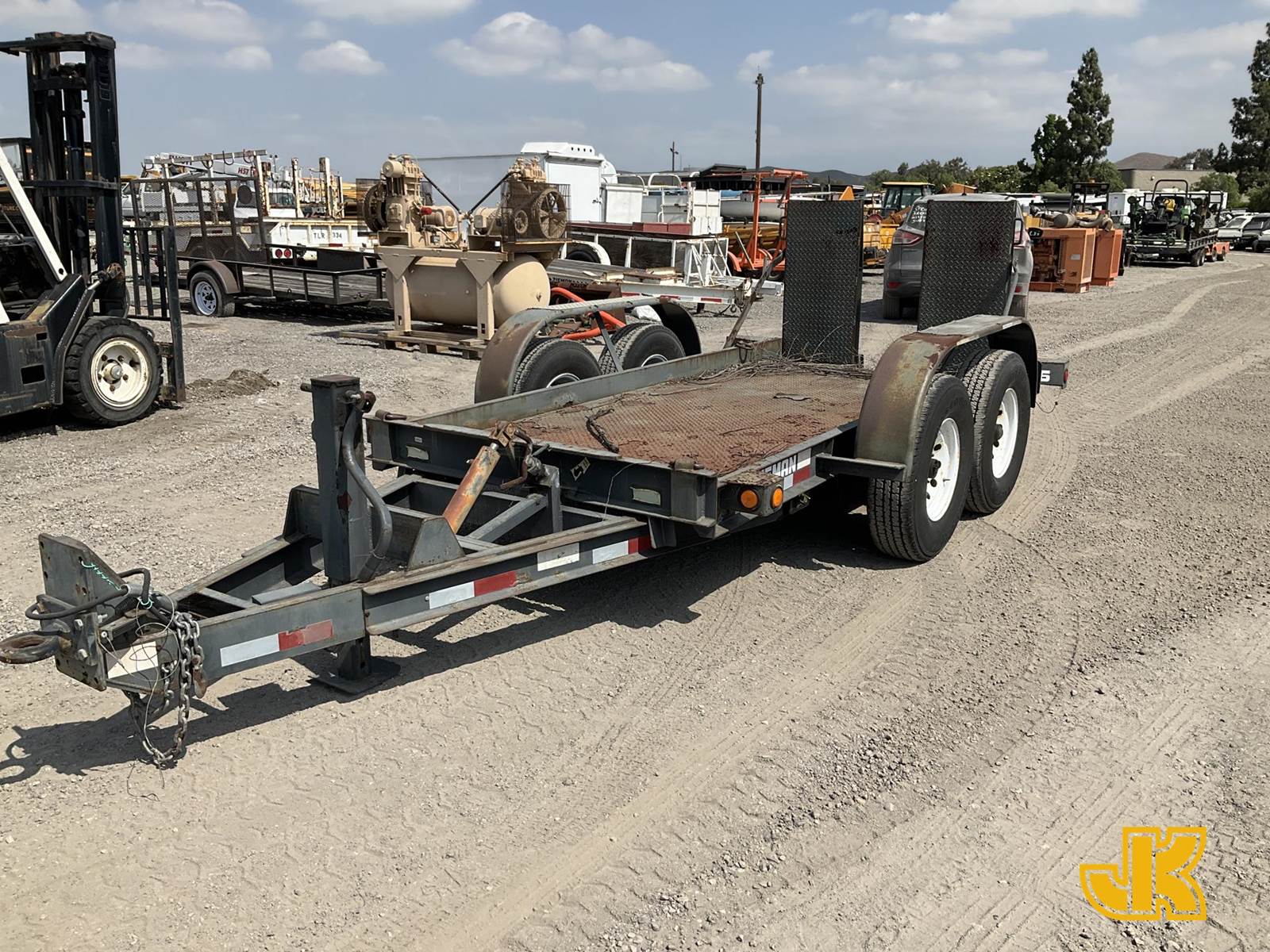 2005 Zieman 1256 Equipment Transport Trailer For Sale Jurupa Valley