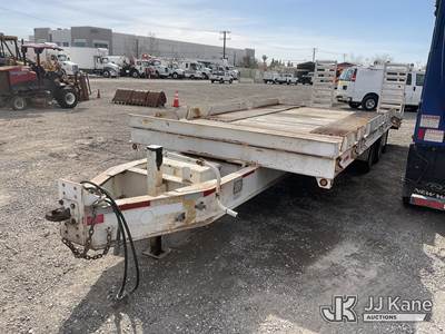 ---- Zieman 2320 T/A Tilt Bed Tagalong Equipment Trailer