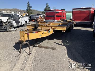 2004 Zieman 2715 T/A Tagalong Equipment Trailer