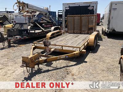 2002 Zieman 8012 Utility Trailer