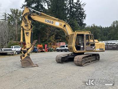 1995 John Deere 590D Hydraulic Crawler Excavator