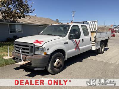 Ford F-350 Flatbed Dump Truck