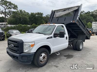 2015 Ford F350 Flatbed/Dump Truck